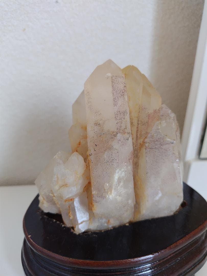 スーパーセブン水晶 クラスター 超強力!! 運気 金運 風水 天然石　鉱物標本