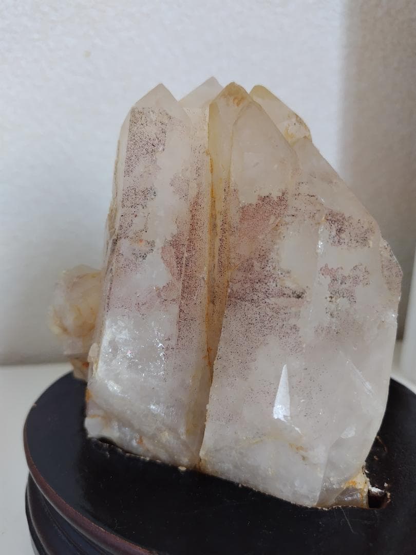 スーパーセブン水晶 クラスター 超強力!! 運気 金運 風水 天然石　鉱物標本