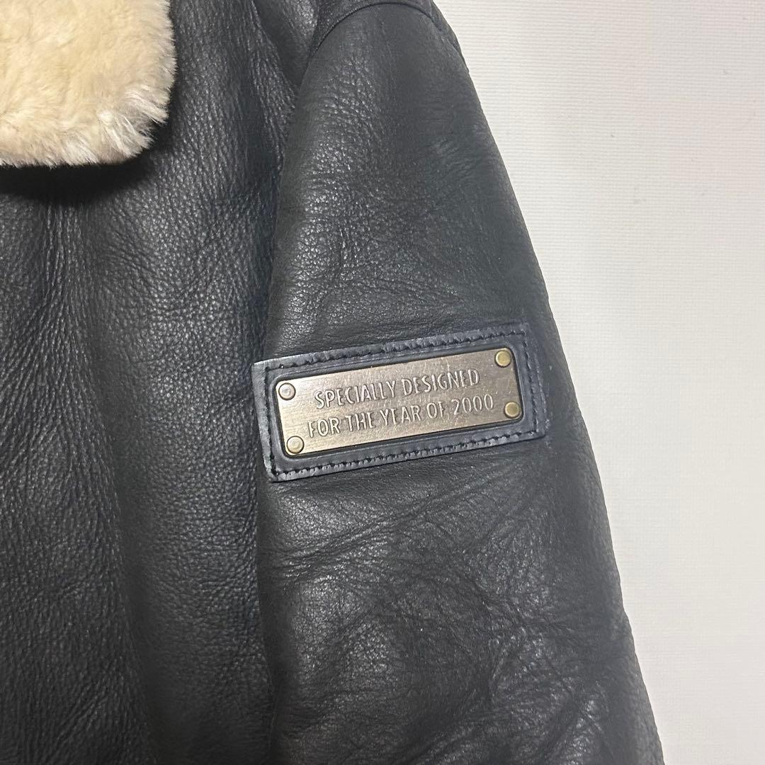 2000年　サントリー　ボスジャン　B-3 カウレザージャケット　牛革