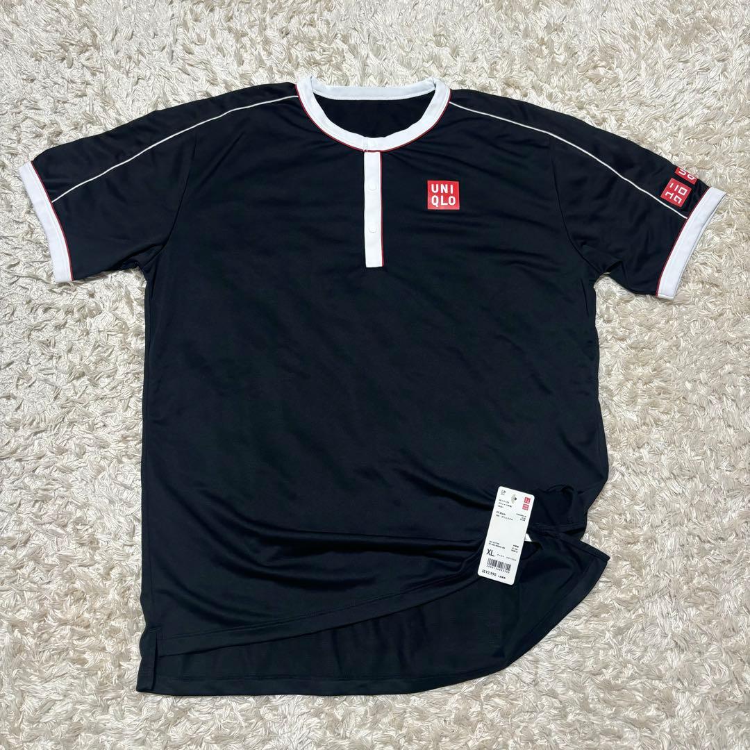 フェデラー　ユニクロ　全米オープン 2019 ポロシャツ XL