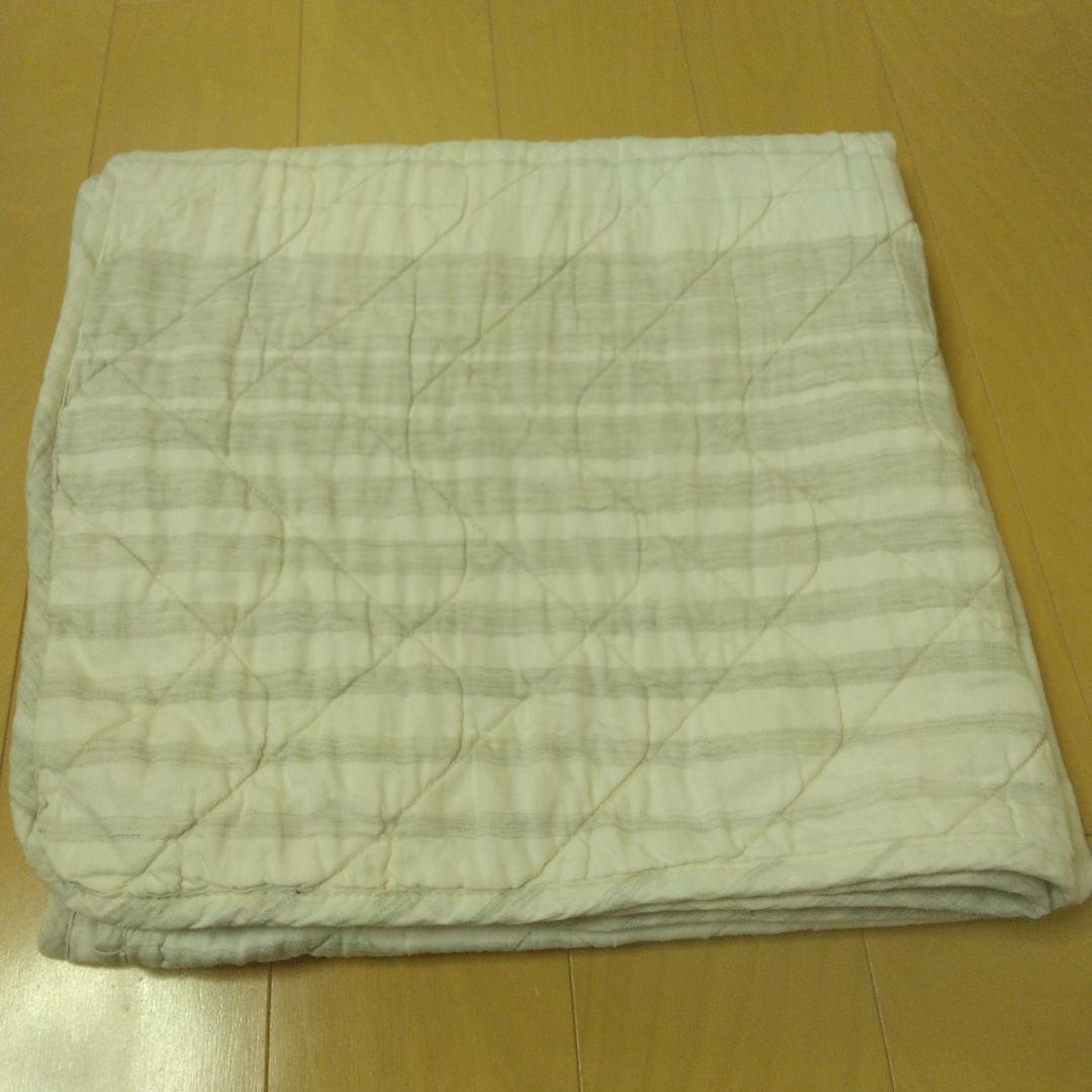 西川リビング　オール麻100％ 敷きパッド