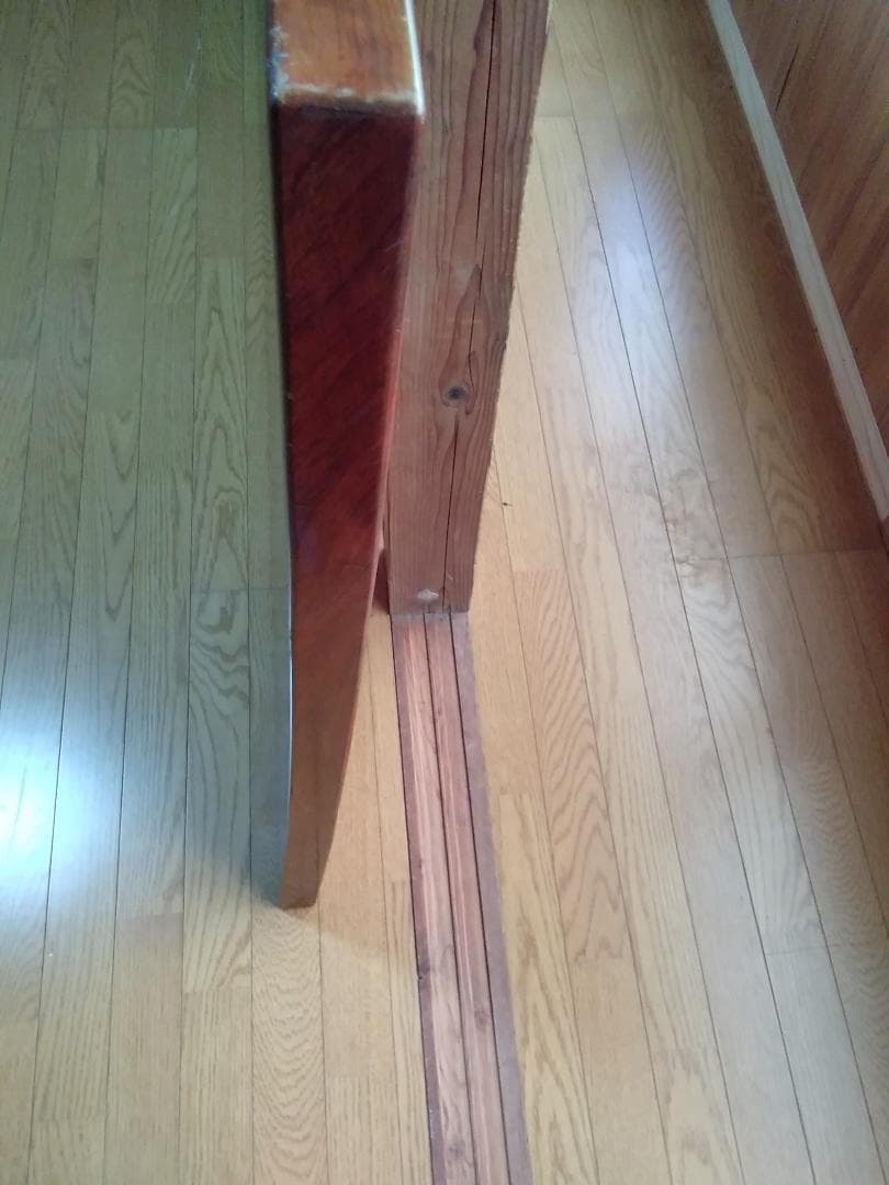 引き取り限定　無垢1枚板テーブル　２ｍ以上