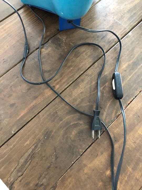 1970年代ヴィンテージ イルカのランプ