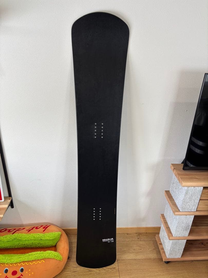 REGALIA X3 160 ハンマーヘッド　ブラック スノーボード
