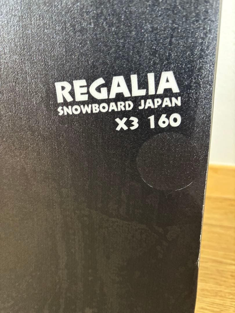 REGALIA X3 160 ハンマーヘッド　ブラック スノーボード