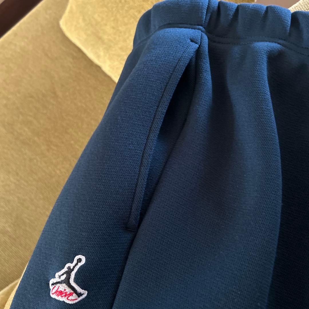 Jordan × Union Leisure Pants navy 野村訓市着