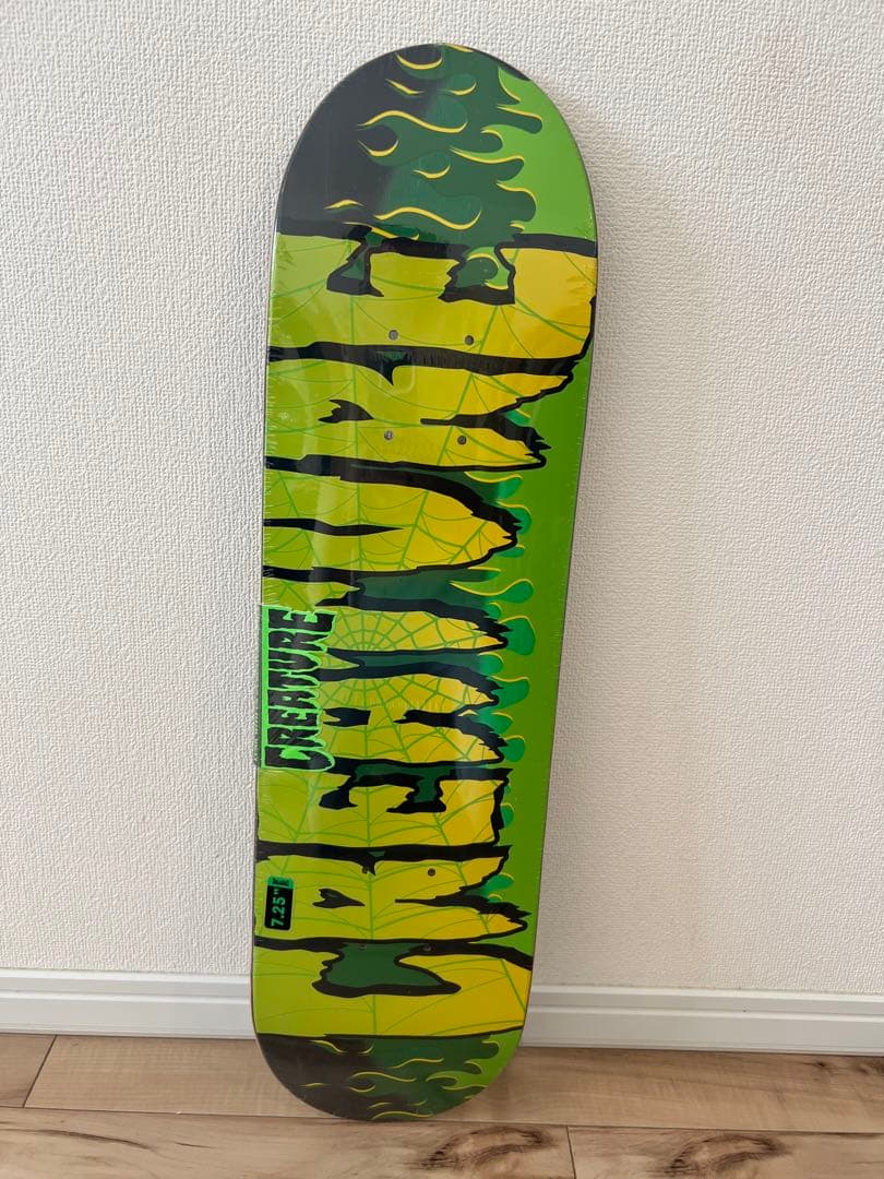 キッズ CREATURE Fire/Web Logo デッキ 7.25インチ