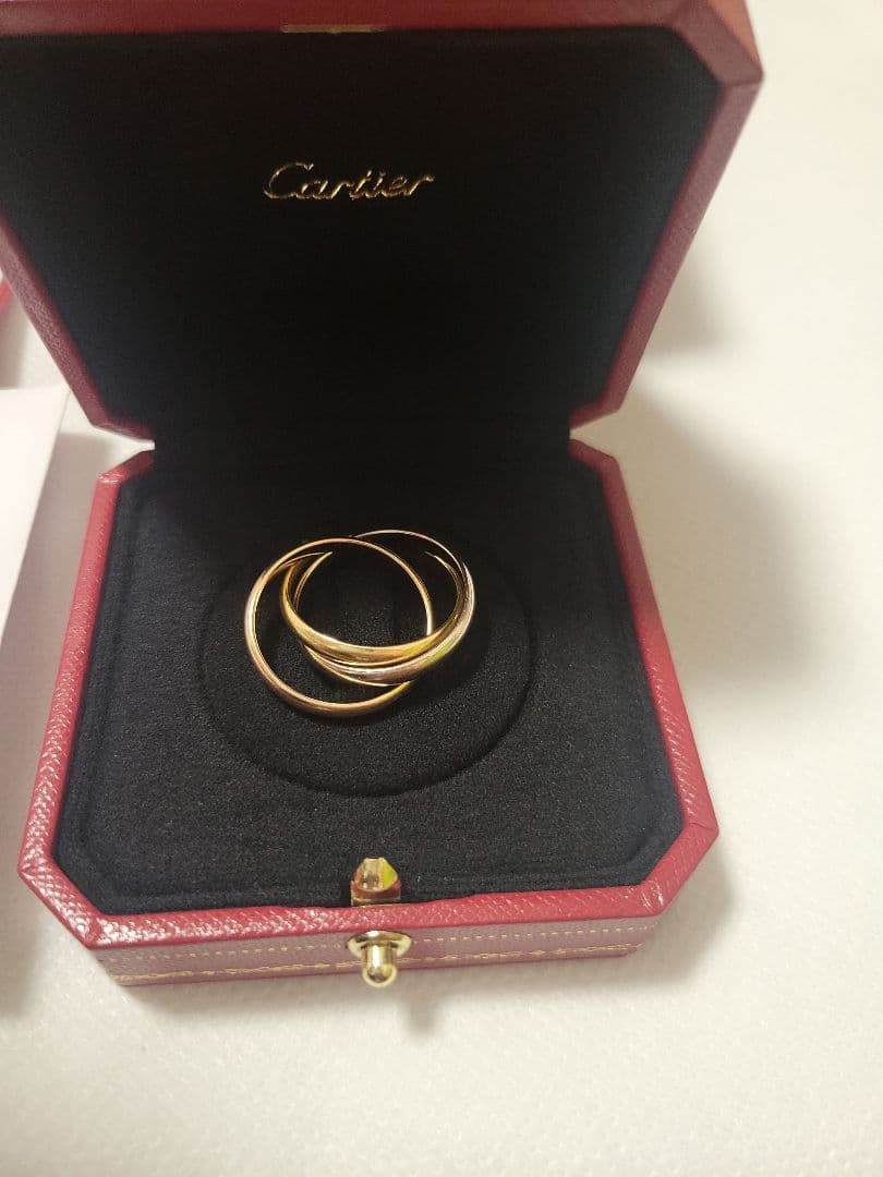 【美品】カルティエ トリニティリング クラシック　57 【17号 】