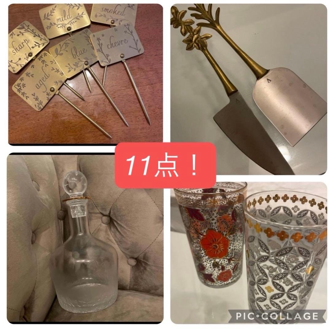 【超美品】アンスロポロジー　チーズナイフ等、食器