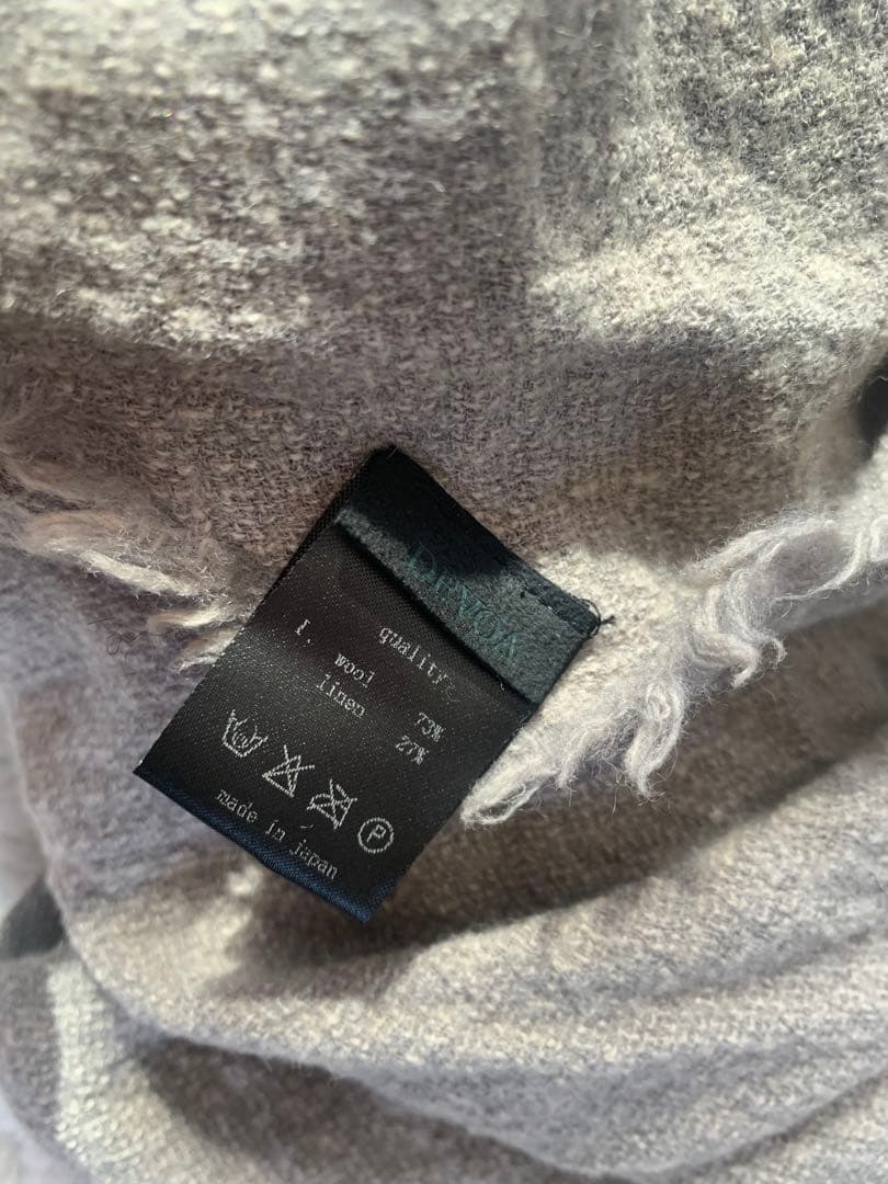 DEVOA ウールリネンストール マフラー/wjk ユリウス アタッチメント