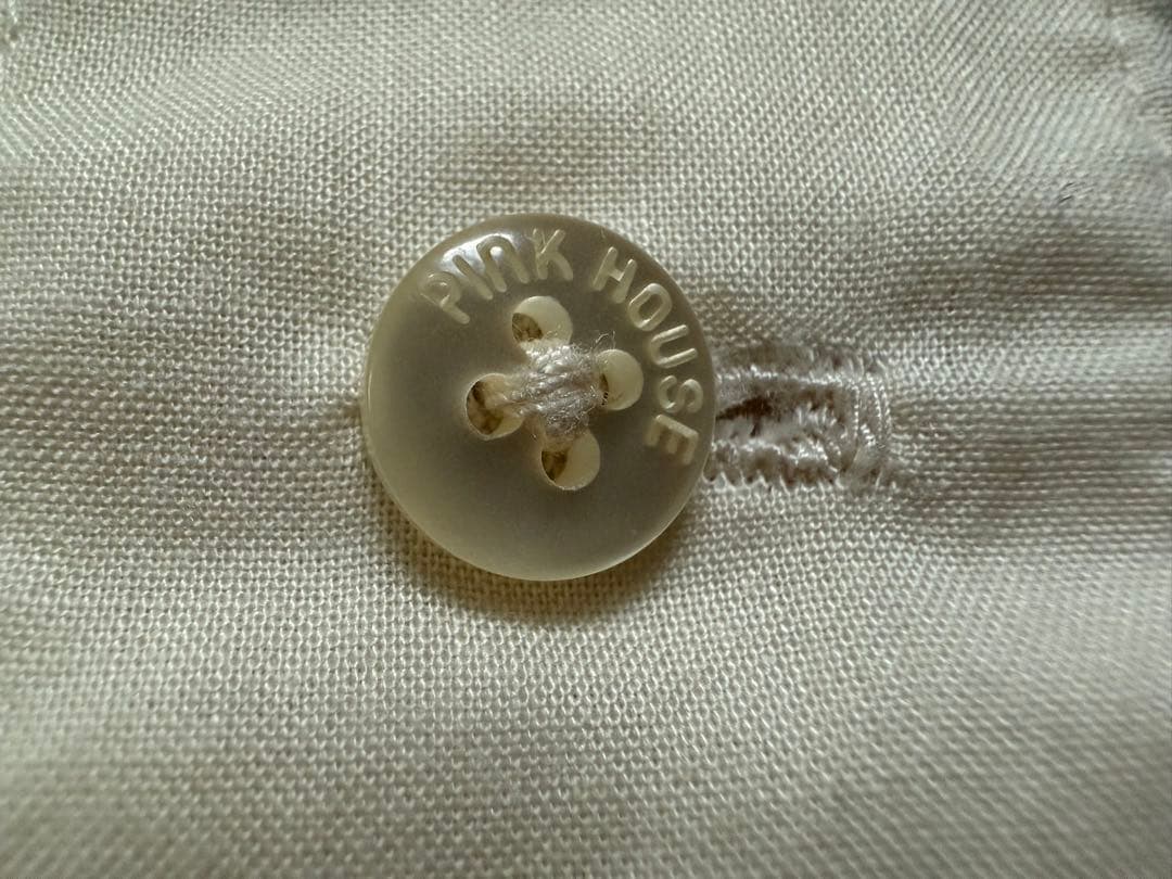 ピンクハウス(PINK HOUSE) レース付き半袖ブラウス