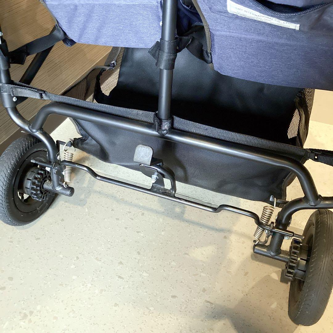 エアバギー ココダブルEX フロムバース デニム ネイビー 双子 2人乗り