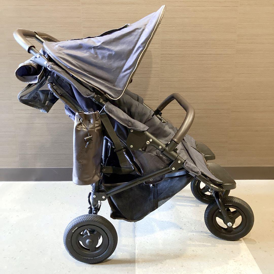 エアバギー ココダブルEX フロムバース デニム ネイビー 双子 2人乗り