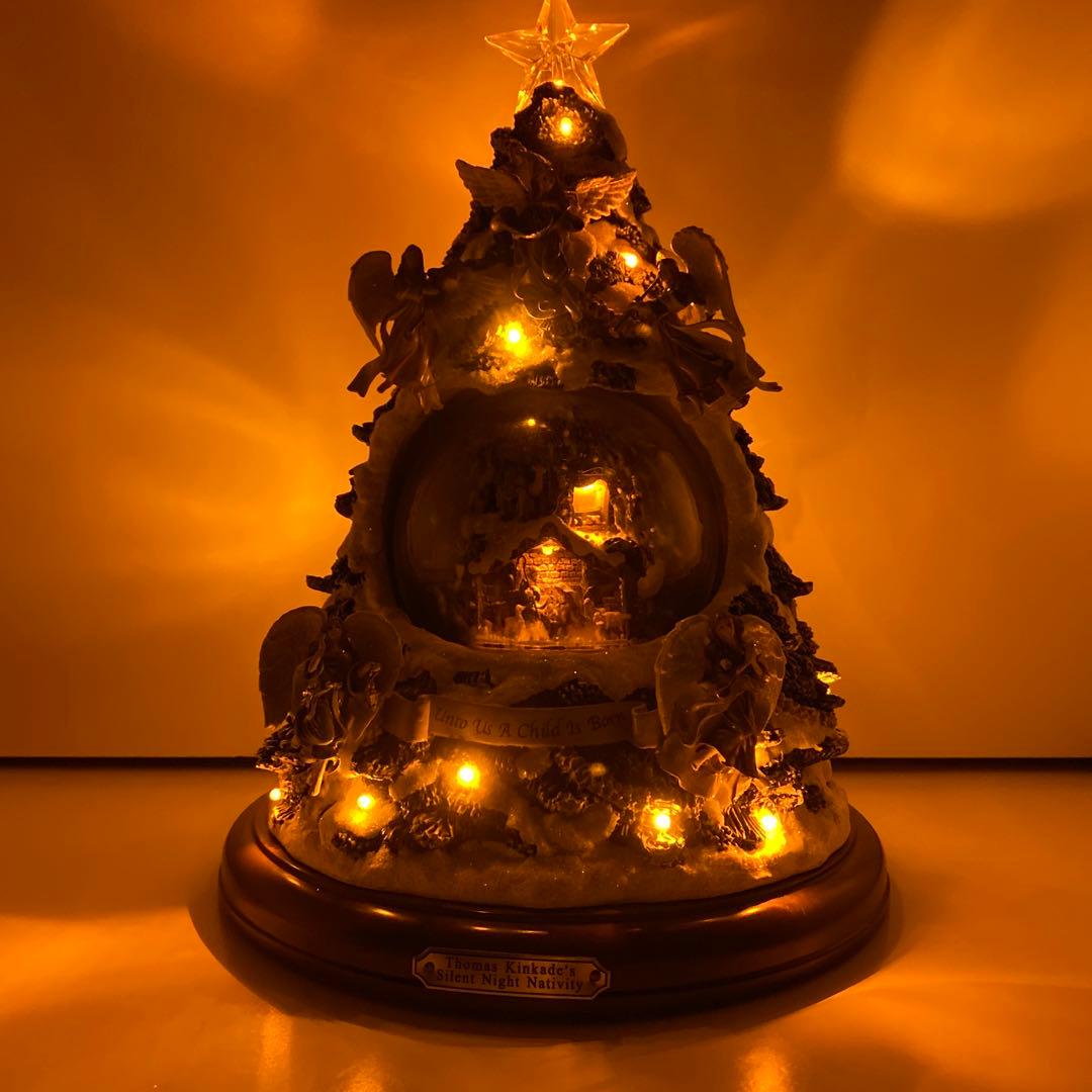 トーマスキンケード サイレントナイト ネイティビティ　スノードーム　クリスマス
