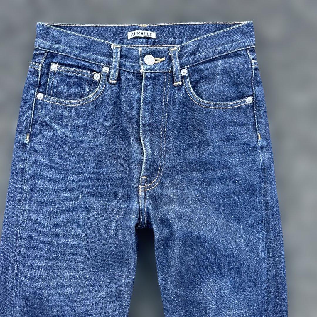 パンツ AURALEE HARD TWIST DENIM 5P PANTS SIZE25