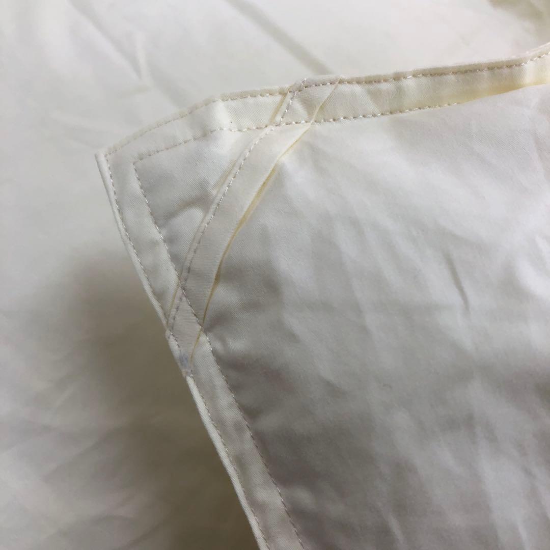 羽毛布団 キング ハンガリー産ホワイトマザーグース プレミアムゴールド 日本製