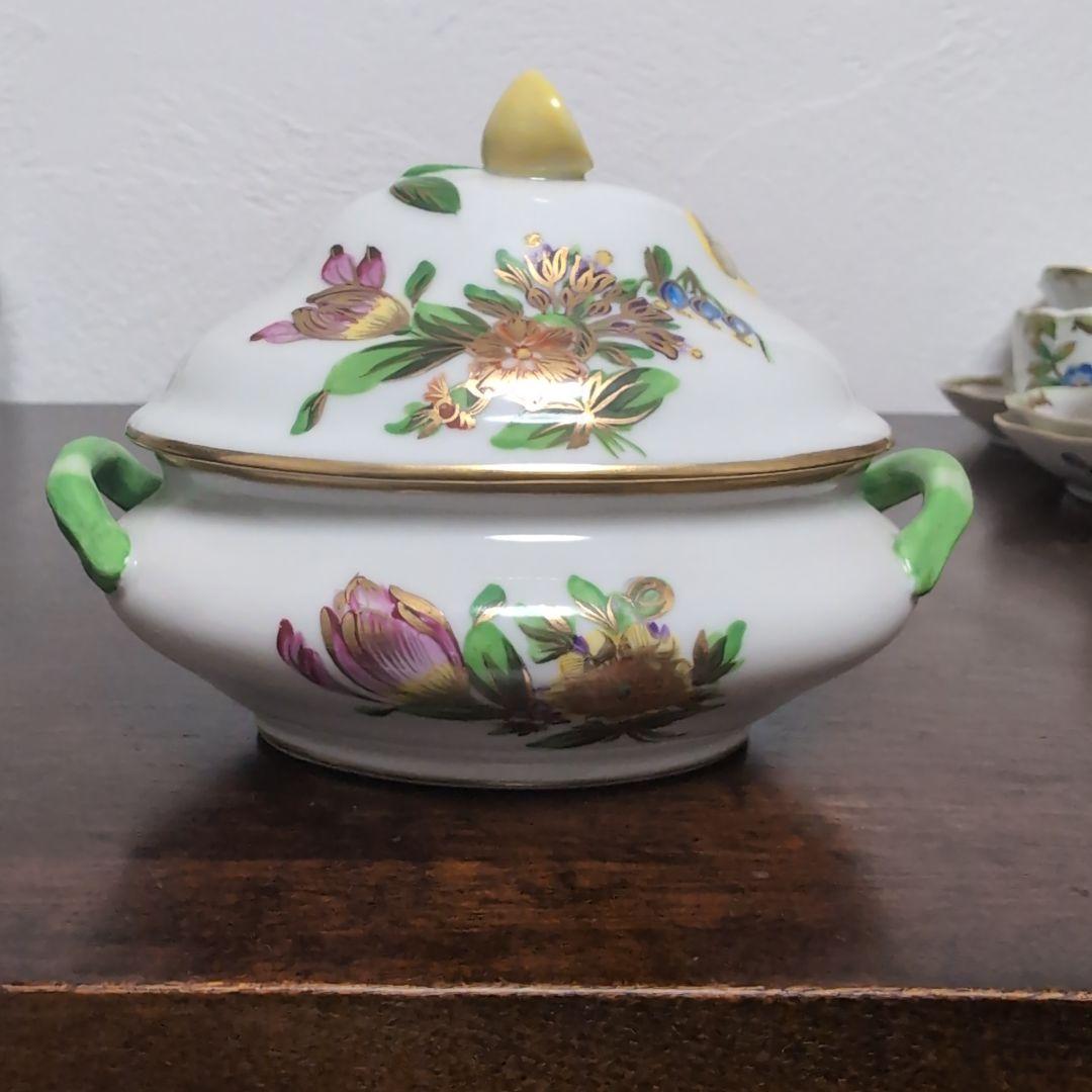 ヘレンド　ミニチュア　チューリン　ヴィクトリアブーケ　ハンガリー