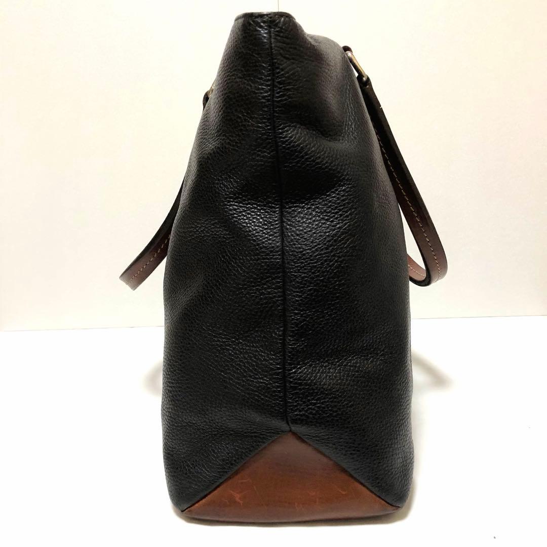 美品✨ダニエル&ボブ トゥモローランド別注 トートバッグ A4可 レザー黒茶