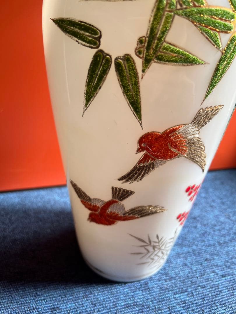 1016  玻璃七宝　静風　花瓶