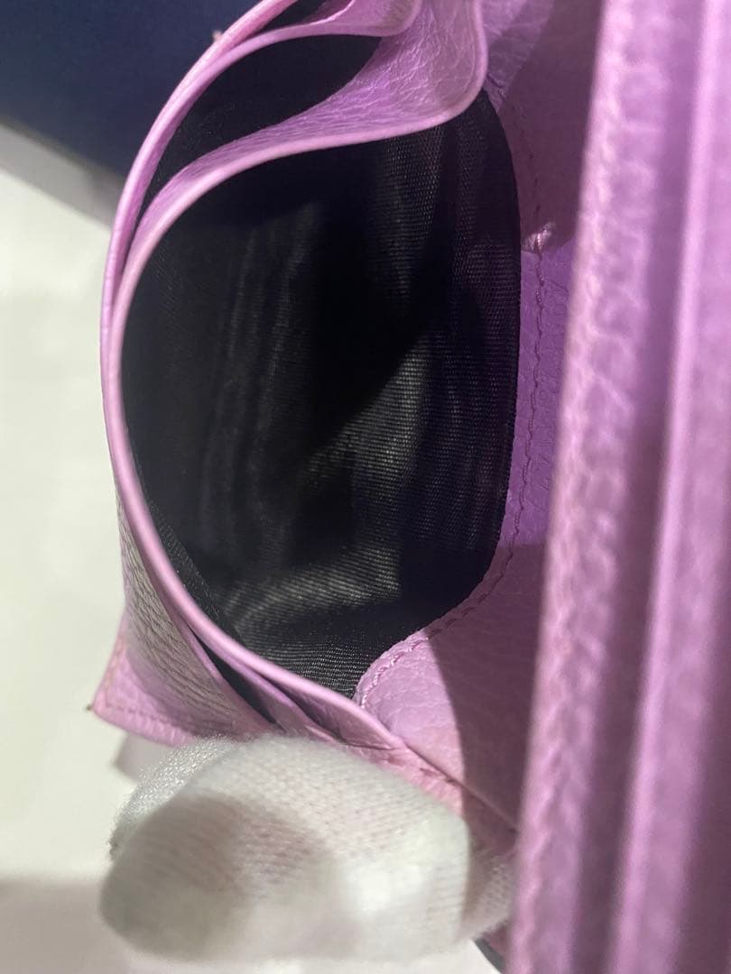 【希少】GUCCI グッチ ボスコ 二つ折り財布 マーモント ピンク 犬 GG