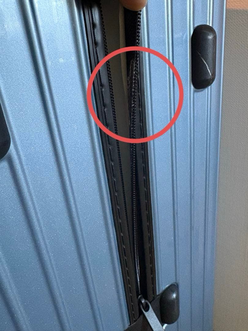 リモワ　サルサエアー　アイスブルー　中古91ℓ TSAロック