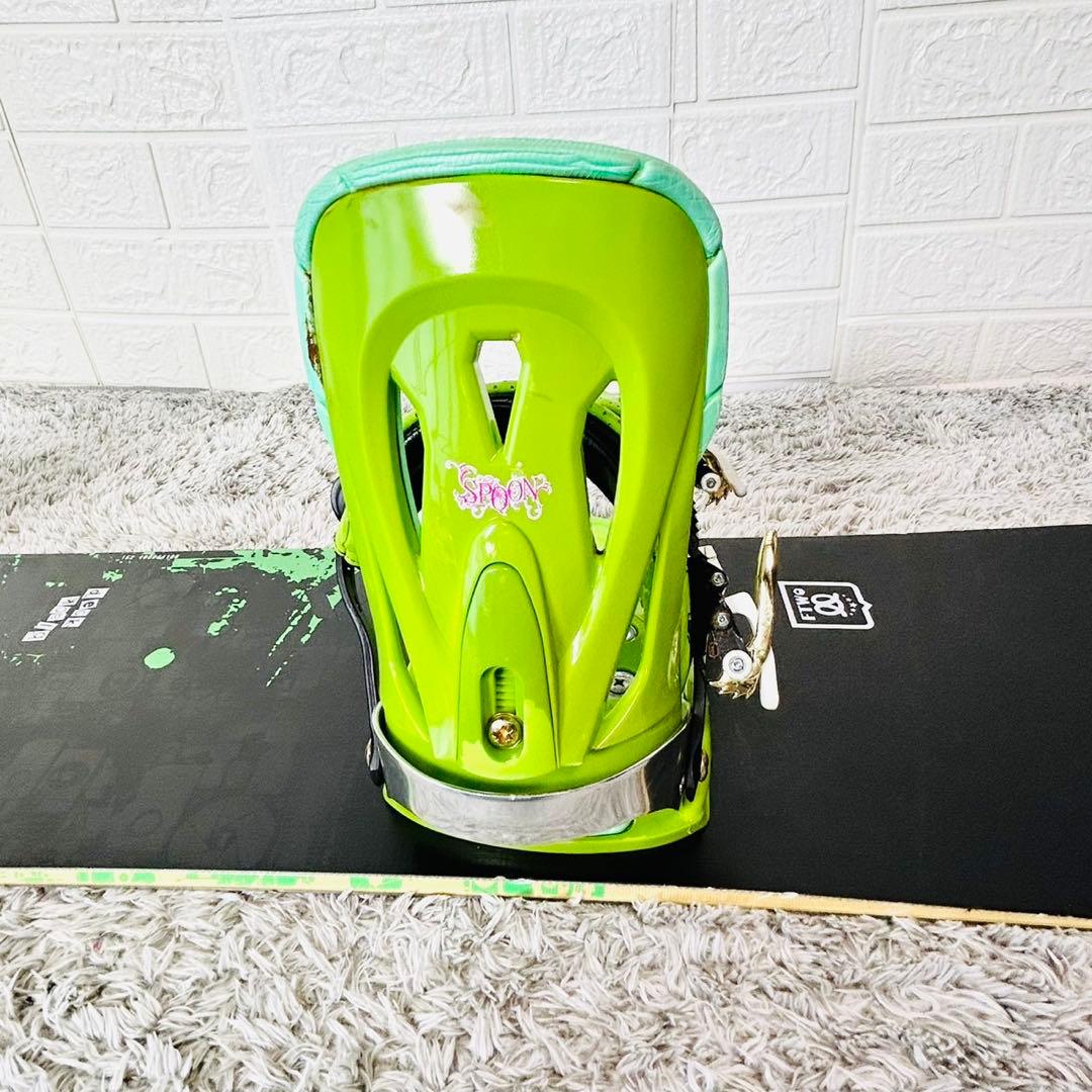 【初心者向け 】FTWO Black Deck メンズ スノーボード 152cm