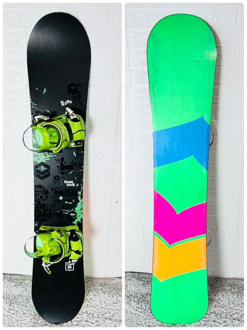 【初心者向け 】FTWO Black Deck メンズ スノーボード 152cm