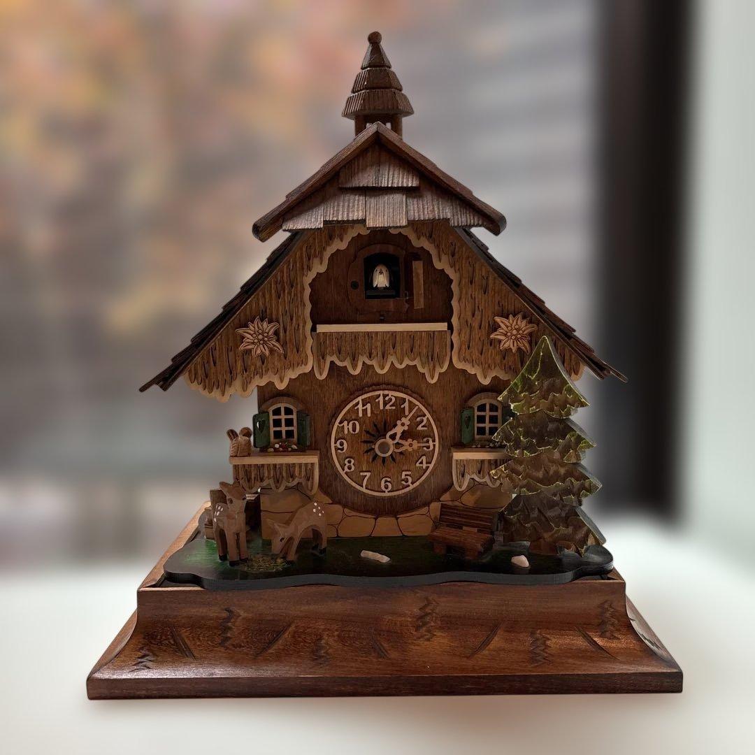 T*A様 鳩時計 からくり時計 オルゴール カッコー時計