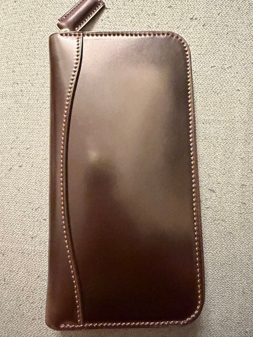 万双　ダブルホーウィン ラウンド長財布　ナンバー8