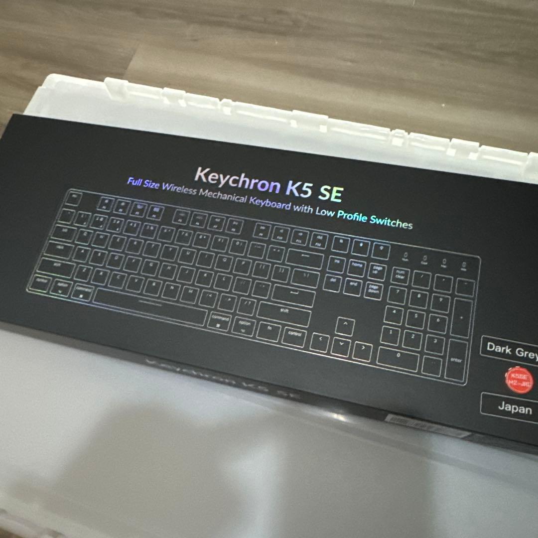 Keychron キークロン K5 SE RGB - JIS配列 青軸