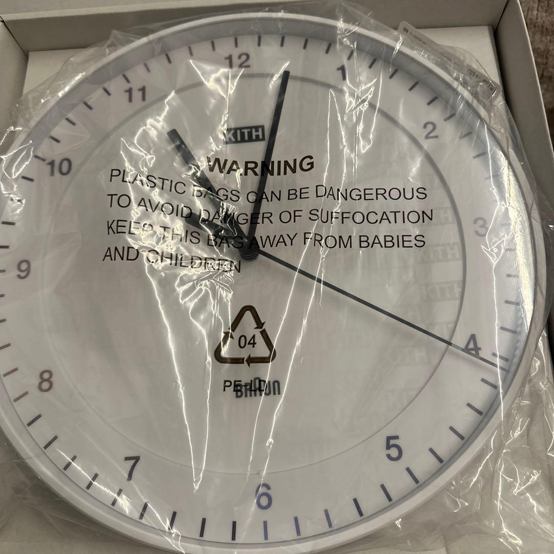 新品 KITH BRAUN Wall clock White