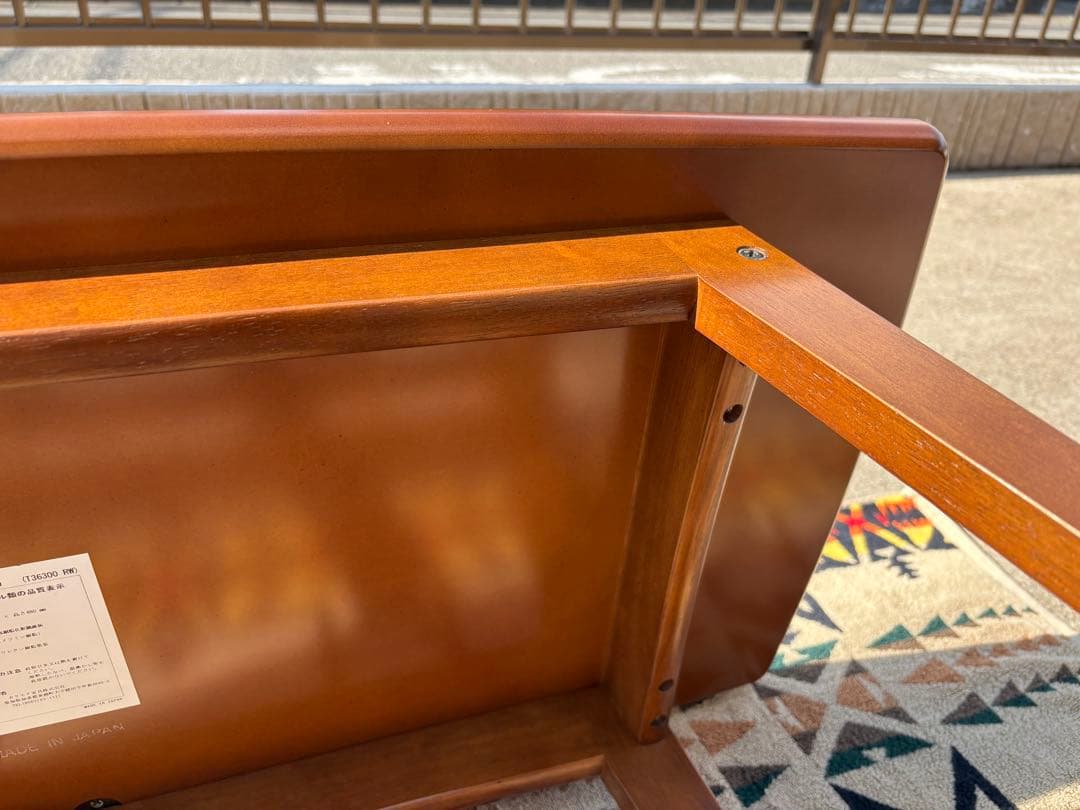 【中古・美品】 カリモク60 リビングテーブルS ウォールナット