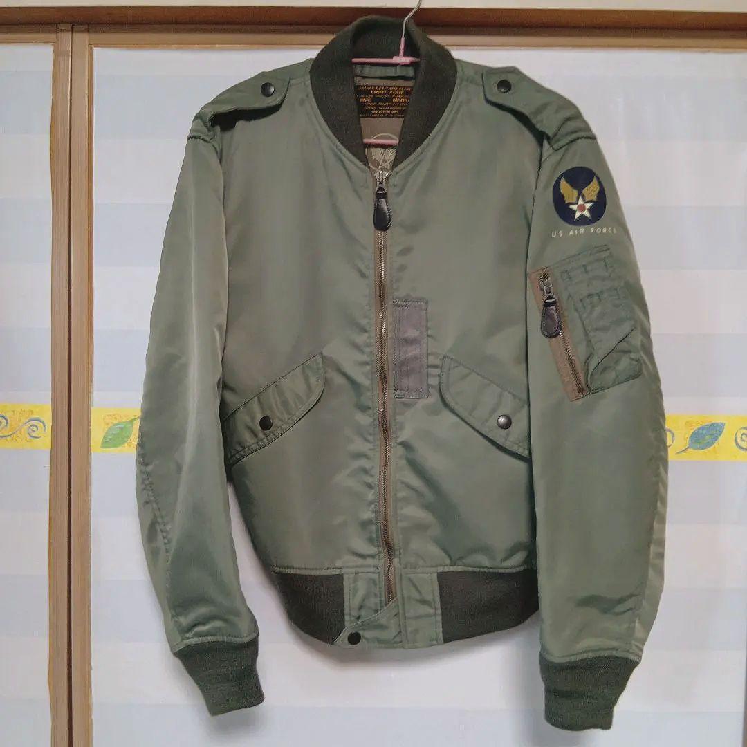 ヒューストン(HOUSTON) L-2Bフライトジャケット☆ 極美品☆