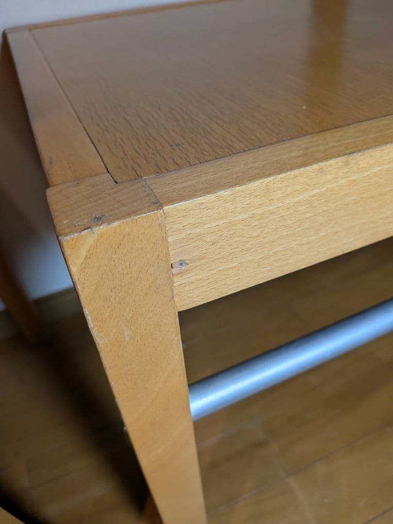 《送料込》無印 ダイニングチェア ブナ材 木製イス 椅子 廃盤品 2脚セット