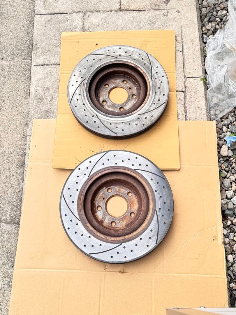 曙キャリパー用　ディンプルスリットローター　フロント用　355φ Z33 V36