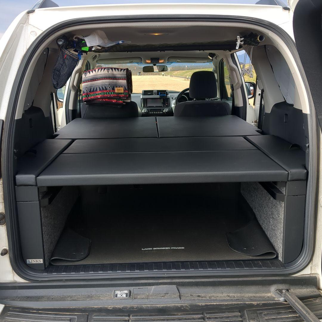 プラド 150 5人乗り LINKS リンクス ベッドキット 黒