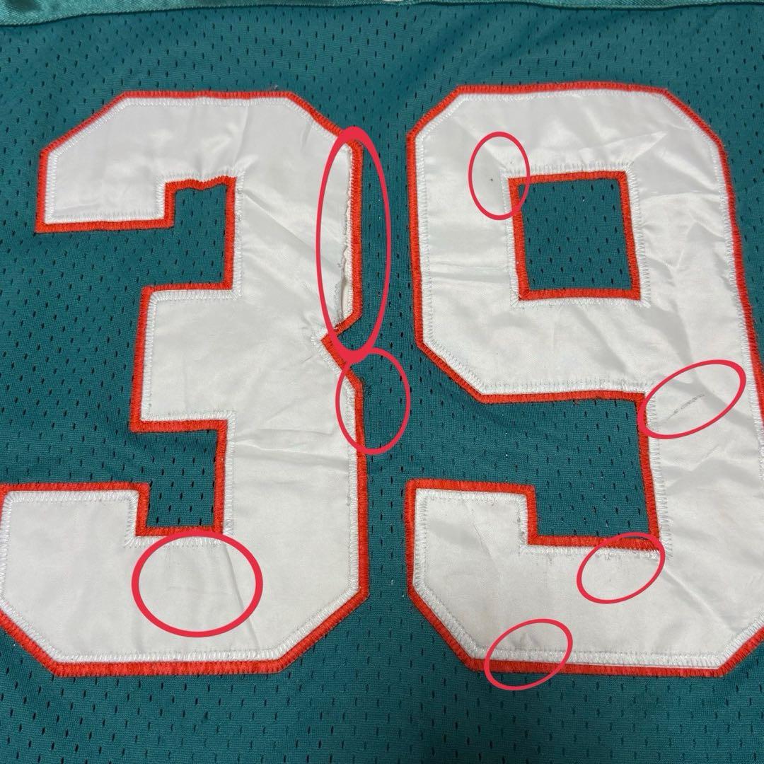Mitchell&Ness NFLドルフィンズ #39 ゲームシャツ S21