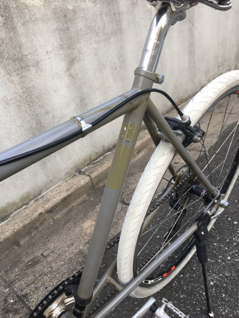 クロスバイク ロードバイク 自転車 整備済み チャリ ギヤ ロード カスタム