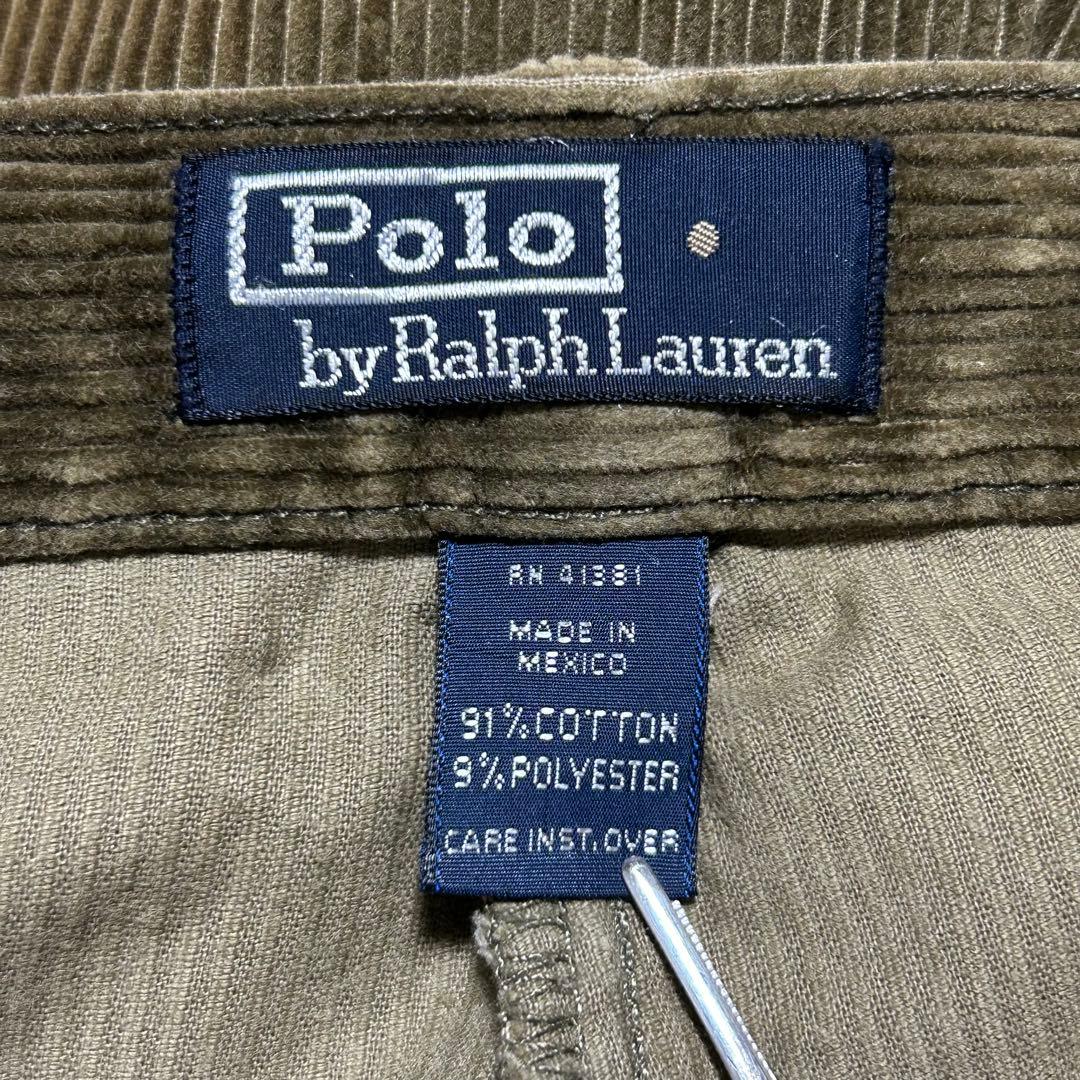 ポロラルフローレン中畝コーデュロイパンツP405アンドリューw40アメリカ古着