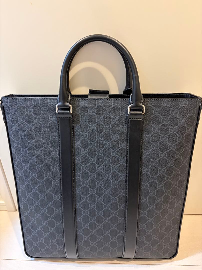 美品 GUCCI グッチ GGスプリーム トートバッグ
