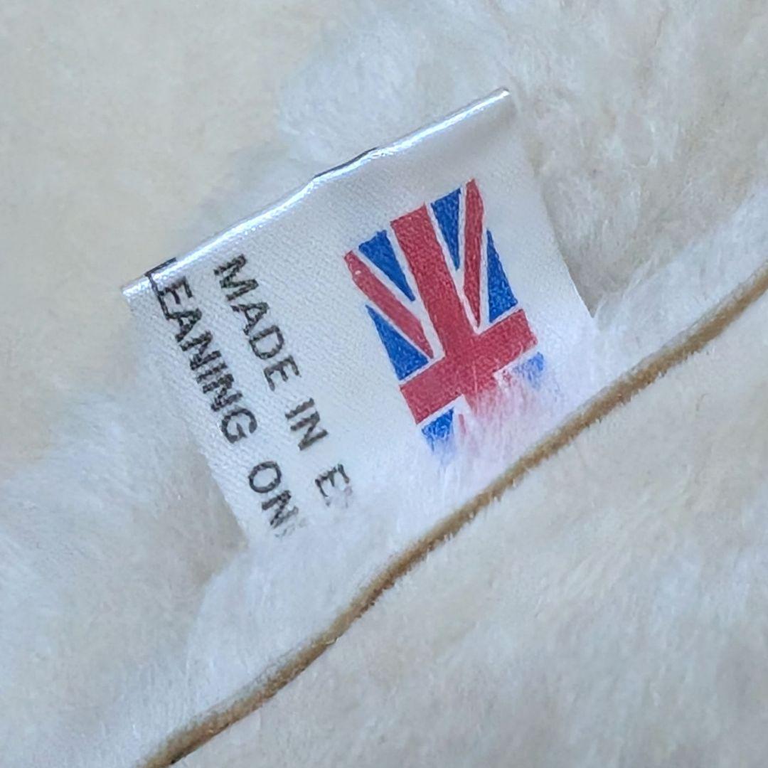 J.J.Malone ムートンコート ラムスキン ボア 英国製 90s XL