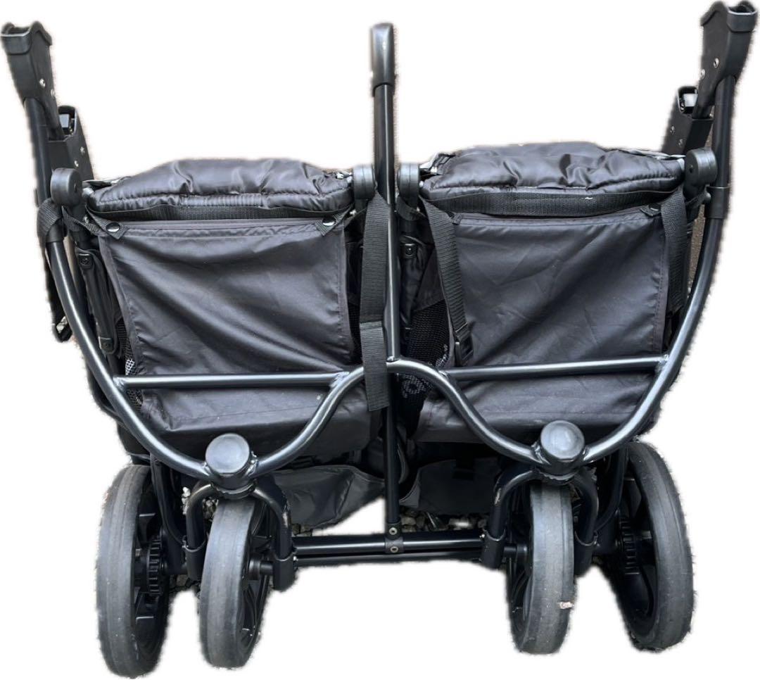 hauck ドイツ　双子ベビーカー　2人乗りベビーカー　荷重36kg