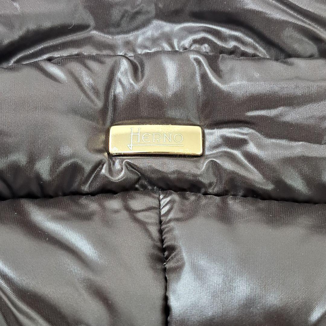 極美品★2024秋冬モデル ヘルノ ELISA ダウンコート ファー 46 XL