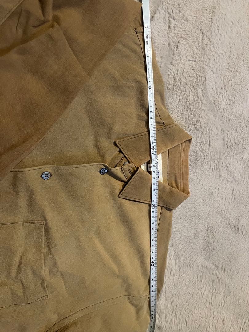 COMME des GARÇONS SHIRT 長袖シャツ S ベージュ