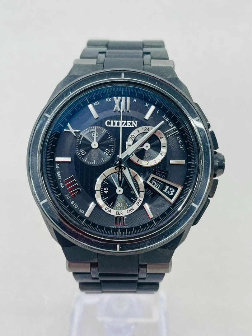 ⭐️希少品・稼働⭐️シチズン アテッサ エコドライブ電波時計 25周年限定モデル