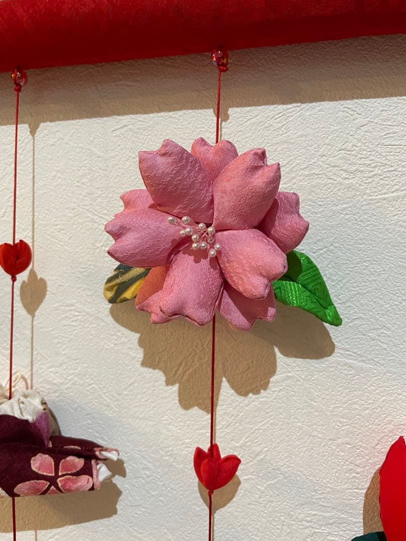 可愛いつるし雛No.159 壁掛けタイプ・ひな祭り・桃の節句・さげもんつるし飾り