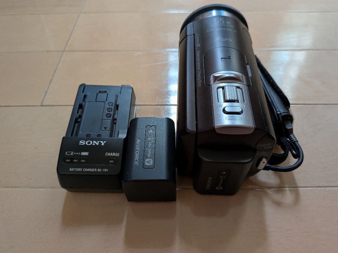 Sony HDビデオカメラ HDR-CX430V　バッテリー2個　ケース付