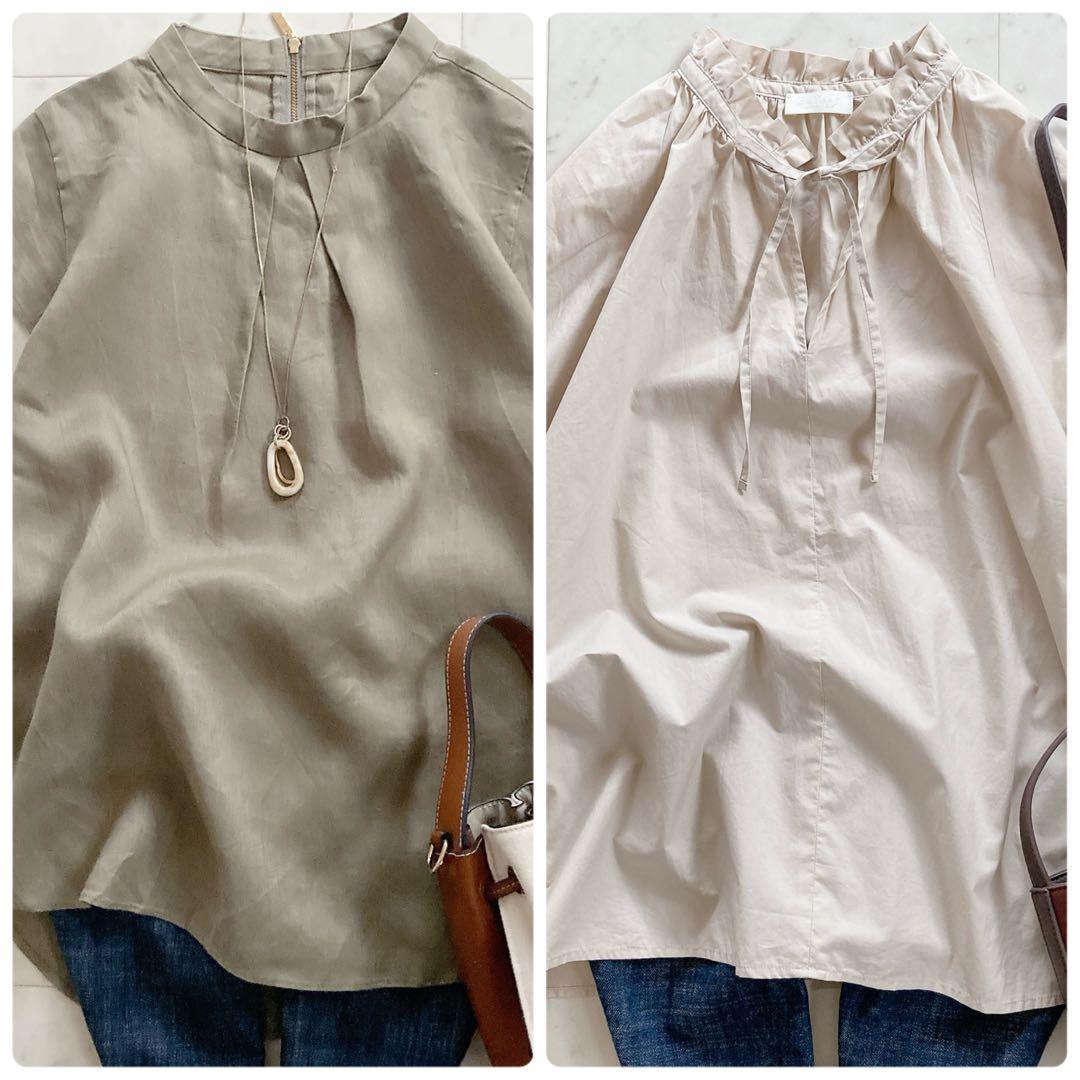 おまとめ　ボールジィ　ブラウス　ベージュ&SHIPS ブラウス　カーキ