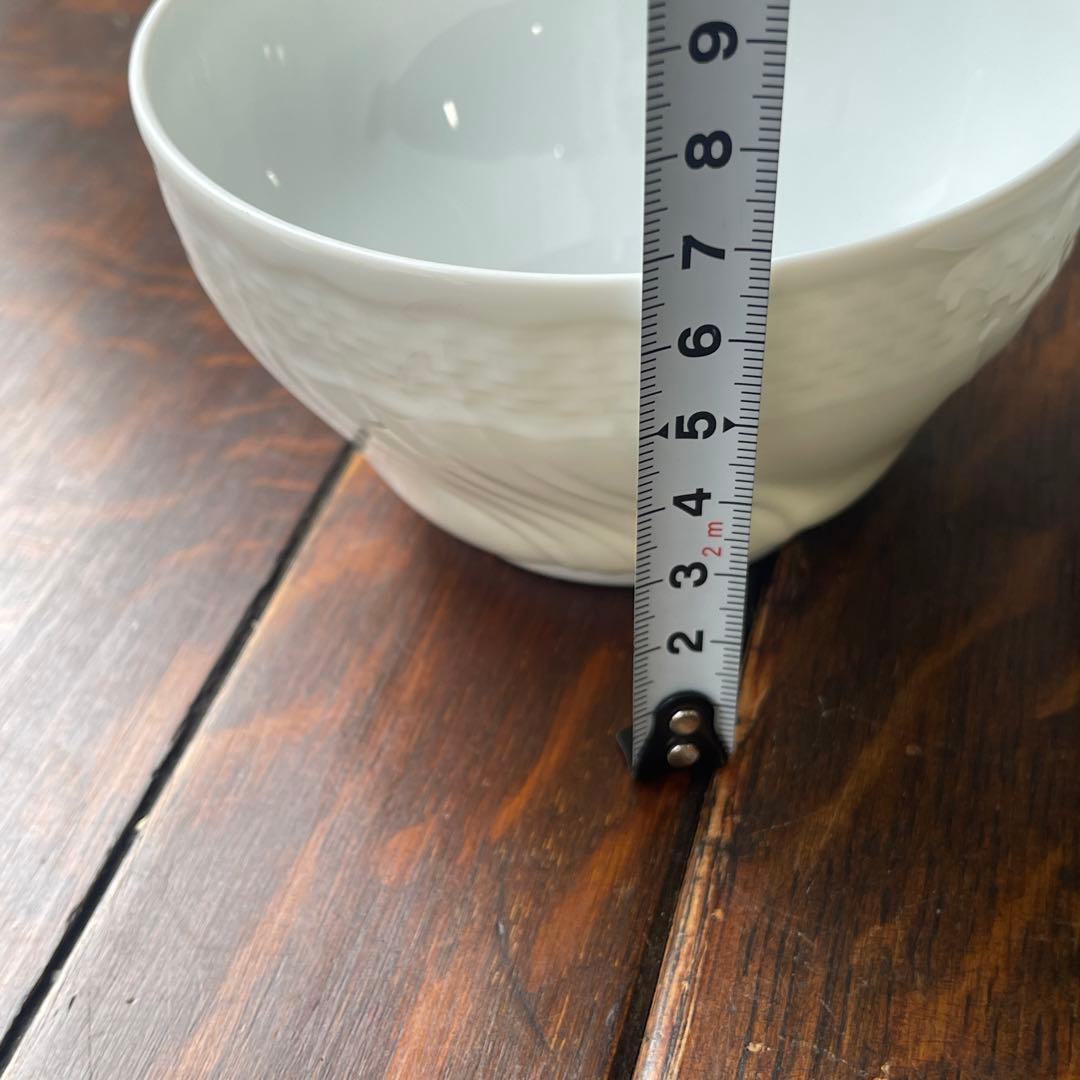 希少レアサイズ！リチャードジノリ　ベッキオホワイト　ティー兼用スープカップ　ペア