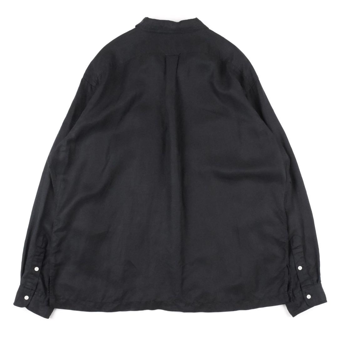 90s Polo Ralph Lauren Shirt LINEN SILK 黒